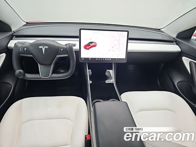 Tesla Model 3 — interior