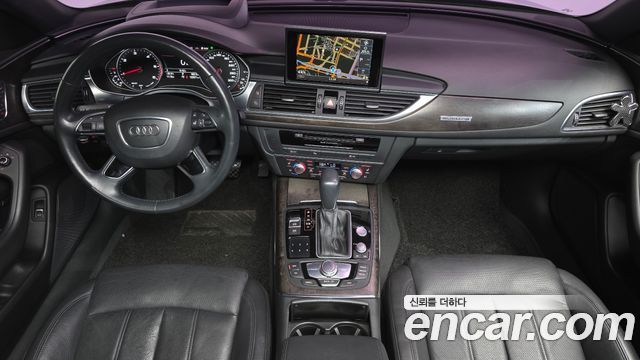 Audi A6 — interior