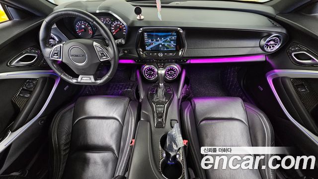 Chevrolet Korea Camaro — interior