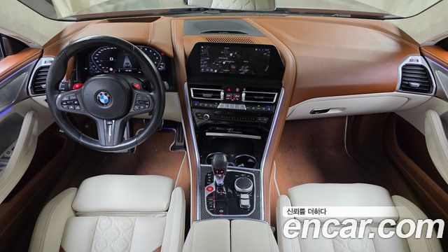 BMW M8 — interior