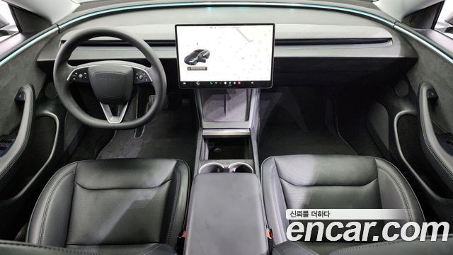 Tesla Model 3 — interior