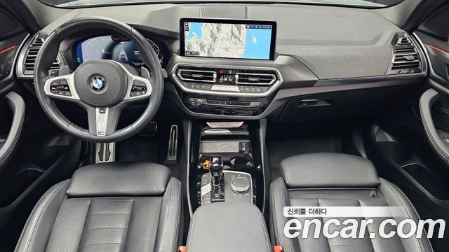 BMW X3 — interior