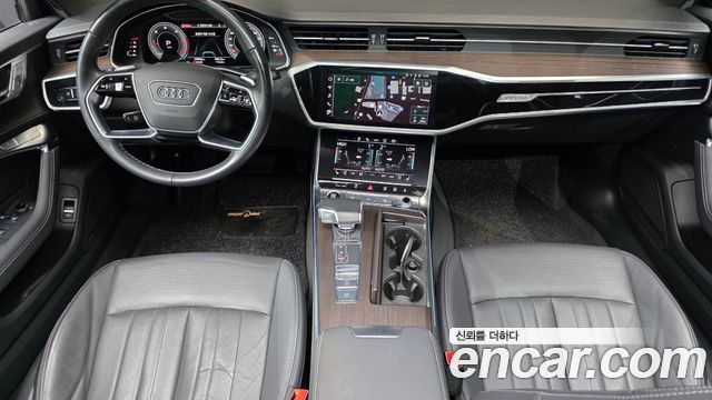 Audi A6 — interior