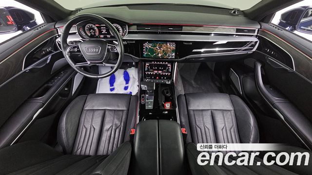 Audi A8 — interior