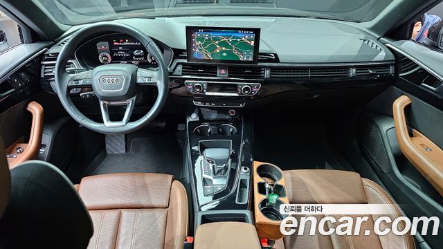 Audi A4 — interior