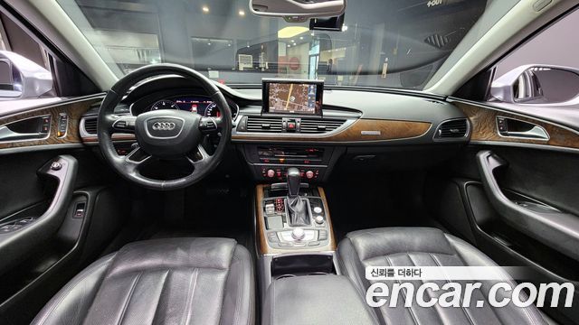 Audi A6 — interior