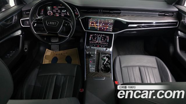 Audi A6 — interior