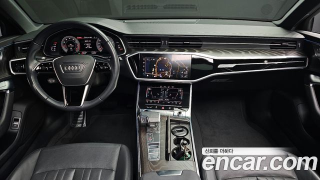 Audi A6 — interior