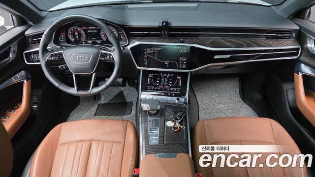 Audi A6 — interior