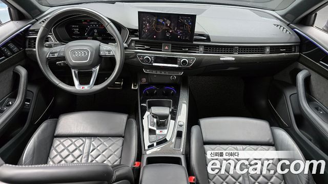 Audi S4 — interior