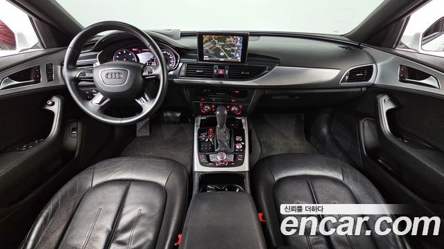 Audi A6 — interior
