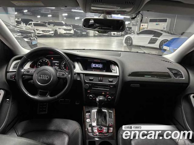 Audi A4 — interior