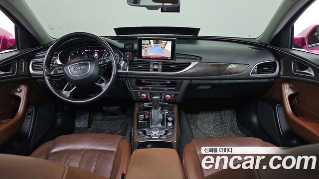 Audi A6 — interior