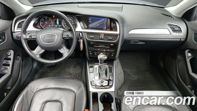 Audi A4 — interior