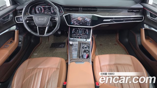 Audi A6 — interior