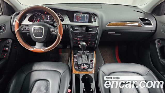 Audi A4 — interior