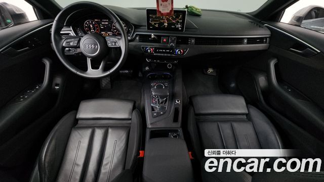 Audi A4 — interior
