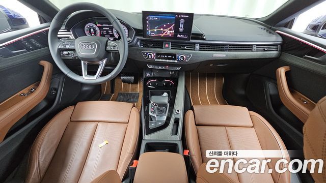 Audi A5 — interior