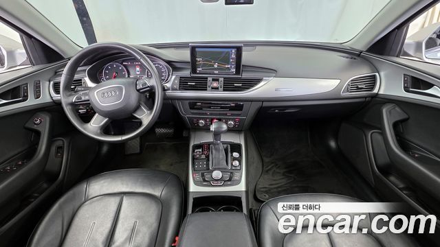Audi A6 — interior