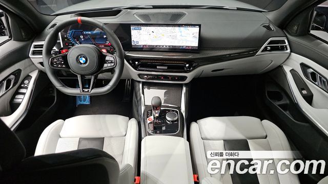 BMW M3 — interior