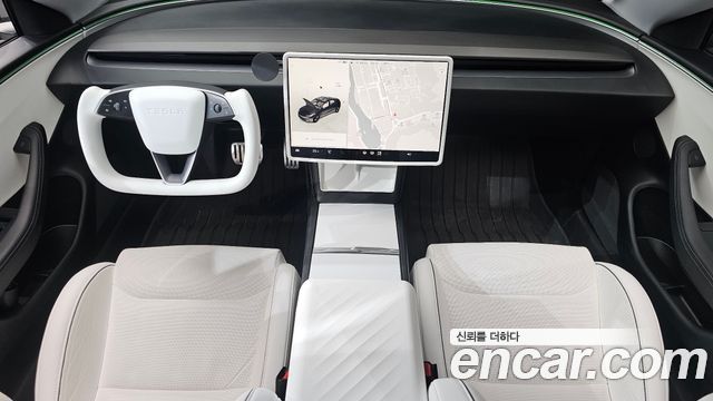 Tesla Model 3 — interior