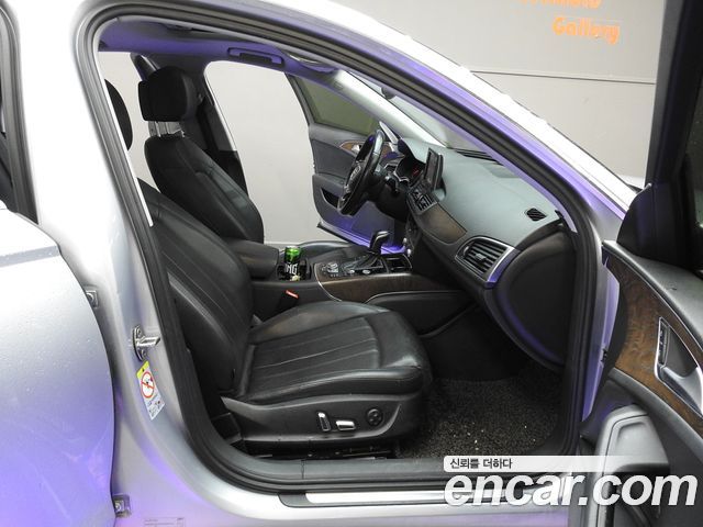 Audi A6 — interior