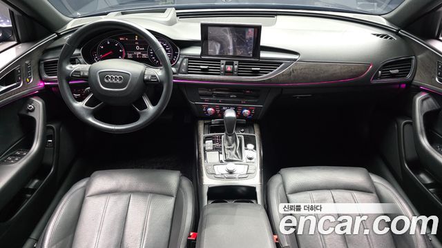 Audi A6 — interior