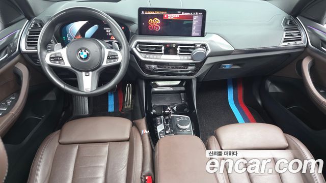 BMW X3 — interior