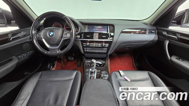 BMW X3 — interior