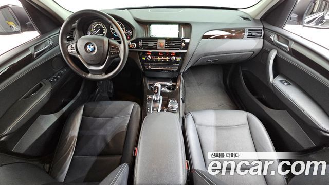 BMW X3 — interior