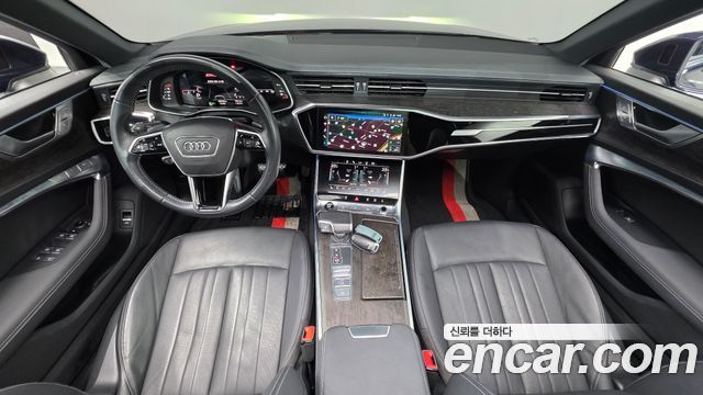 Audi A6 — interior