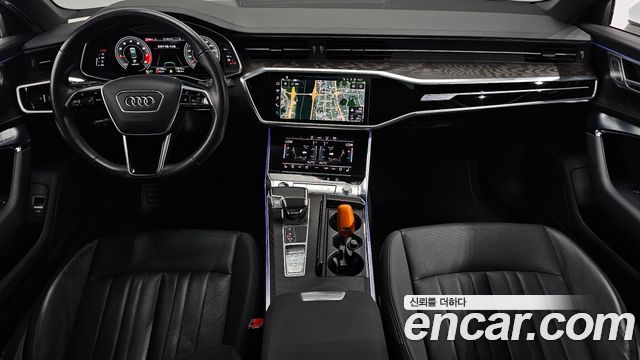 Audi A6 — interior