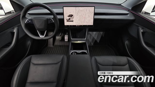 Tesla Model Y — interior