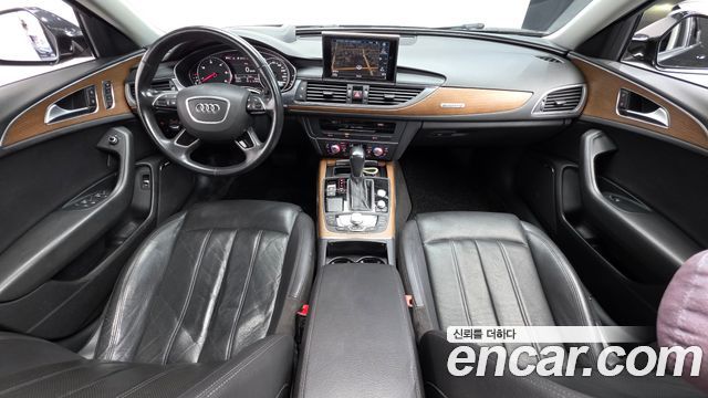 Audi A6 — interior
