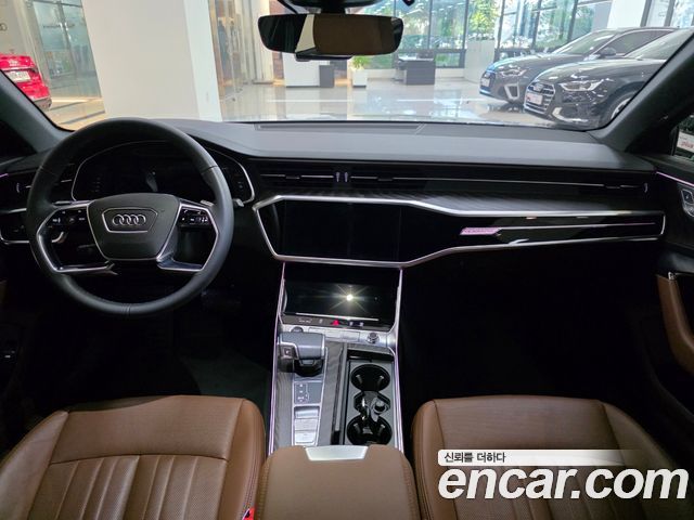Audi A6 — interior