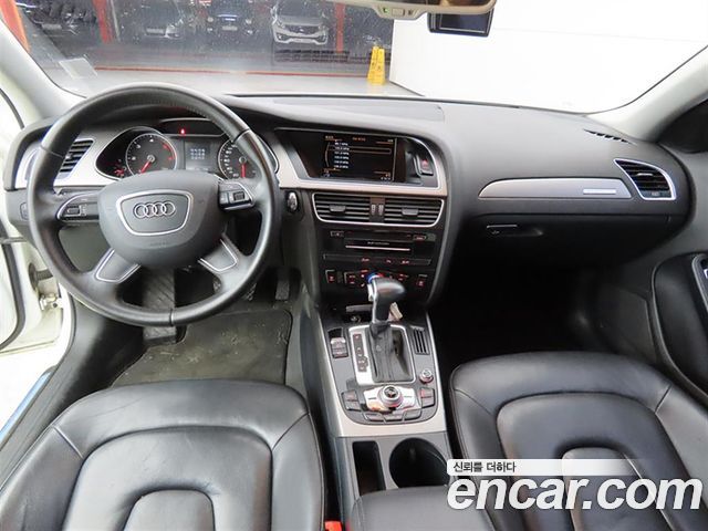 Audi A4 — interior