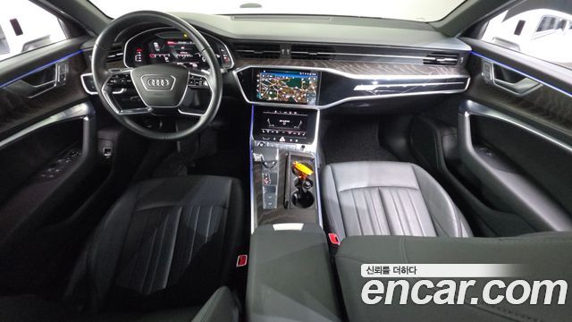 Audi A6 — interior
