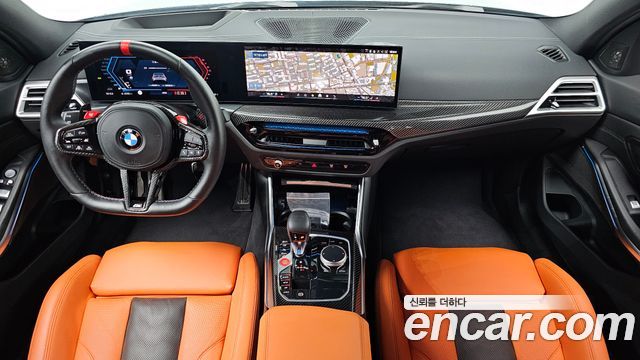 BMW M3 — interior