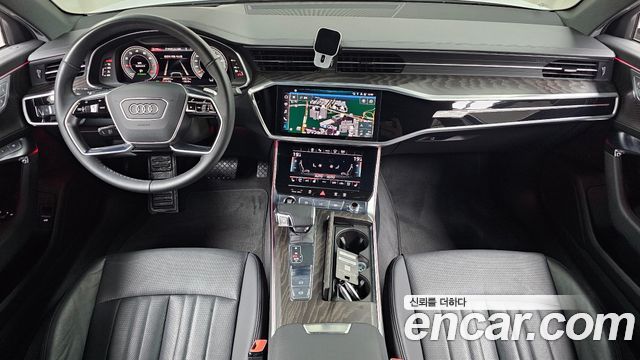 Audi A6 — interior