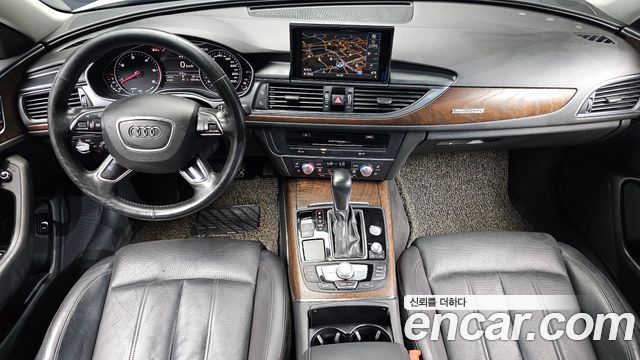 Audi A6 — interior