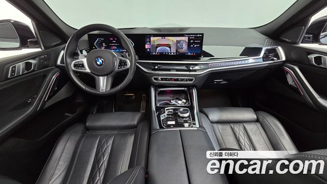 BMW X6 — interior