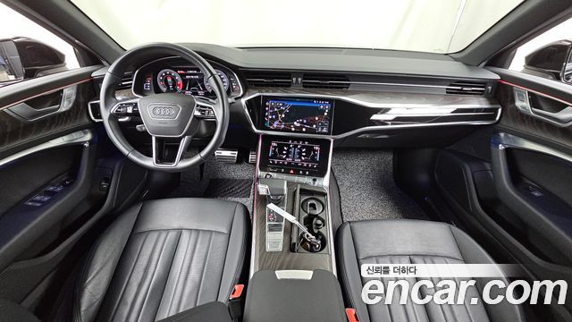 Audi A6 — interior