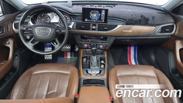Audi A6 — interior