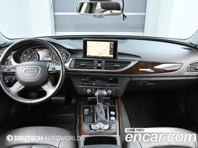 Audi A6 — interior
