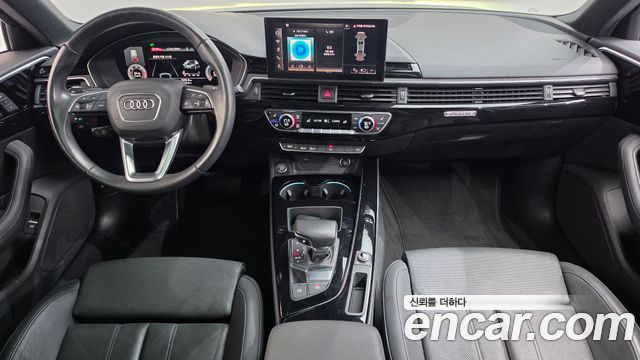 Audi A4 — interior