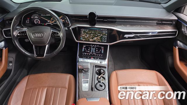 Audi A6 — interior