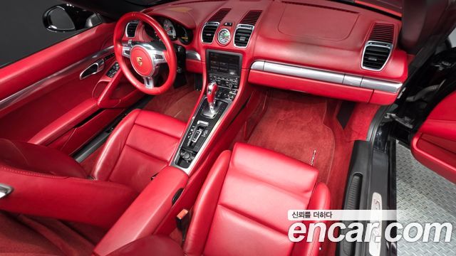 Porsche Boxster — interior