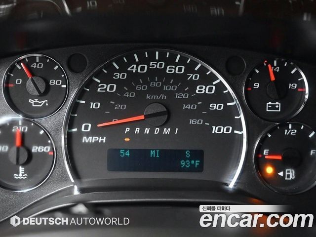 Chevrolet Express Van — interior