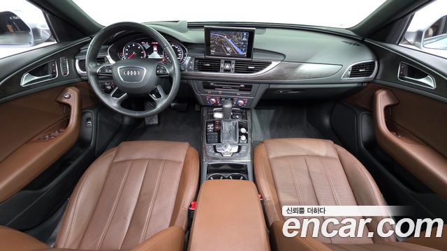 Audi A6 — interior