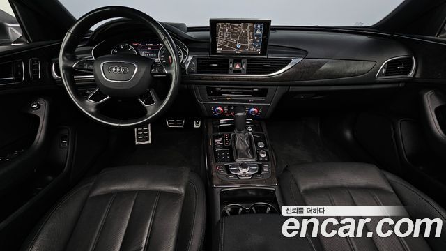 Audi A6 — interior